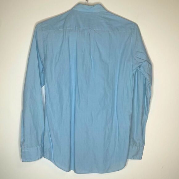 Club Monaco Sky Blue Long Sleeve Shirt in Size XS - Picture 4 of 6
